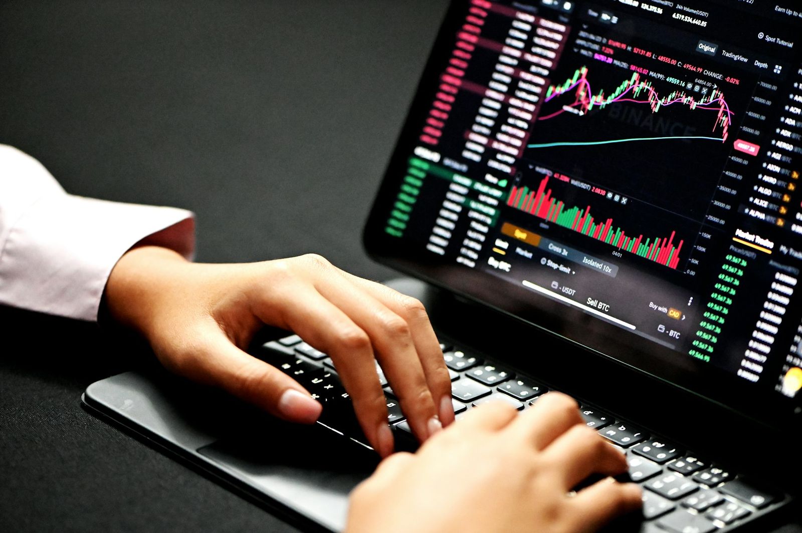 P2P USDT flash tool exchange module for Binance
